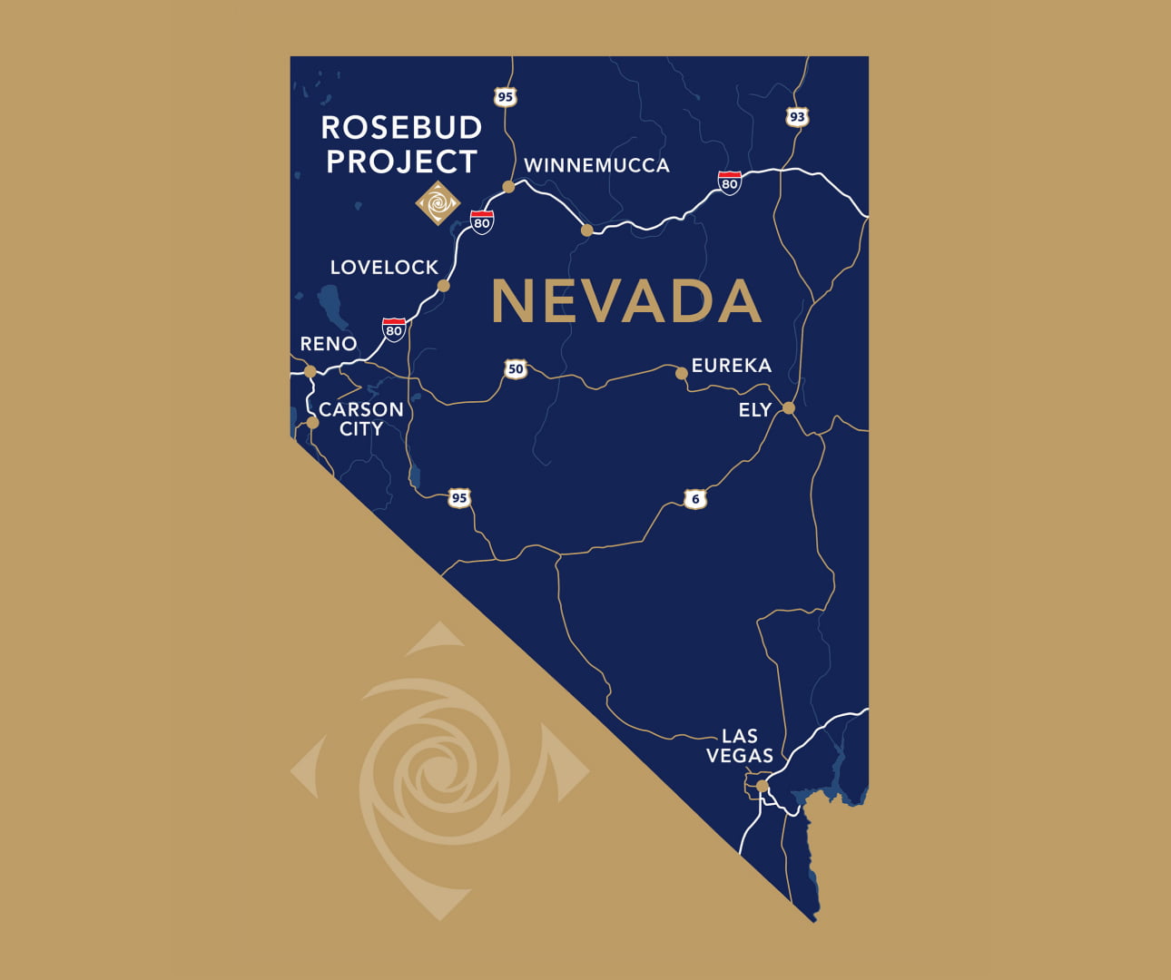 Rosebud Project Map